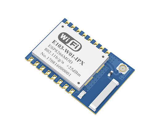 億佰特陶瓷天線與IPX并存的2.4G串口轉(zhuǎn)WIFI模塊E103-W01