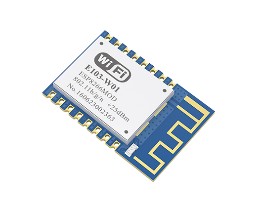 E103-W01系列小體積WiFi模塊支持開機透傳