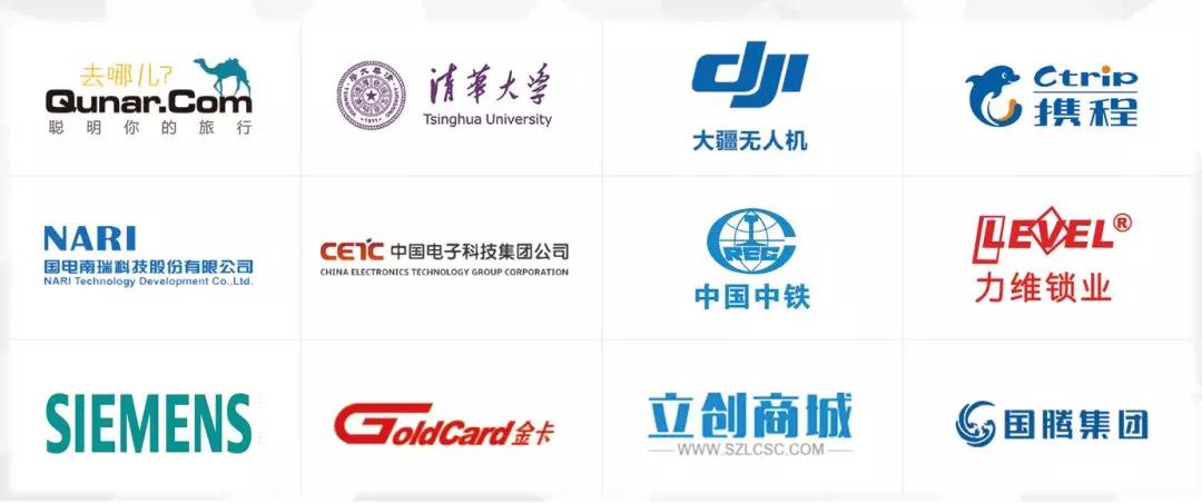與我司深度合作部分企業(yè)概覽