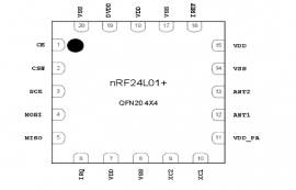 NRF24L01通信原理及引腳簡介