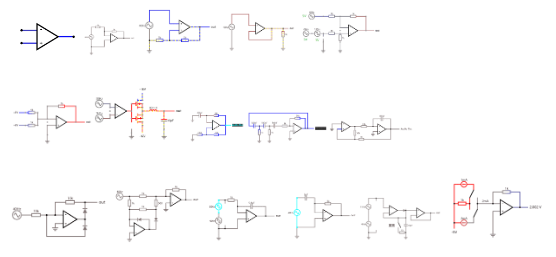 運(yùn)算放大器電路圖