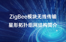 ZigBee模塊無線傳輸星形拓撲組網(wǎng)結(jié)構簡介