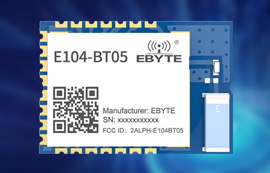 億佰特E104-BT05藍牙模塊應用TLSR8266國產(chǎn)芯片無線通信