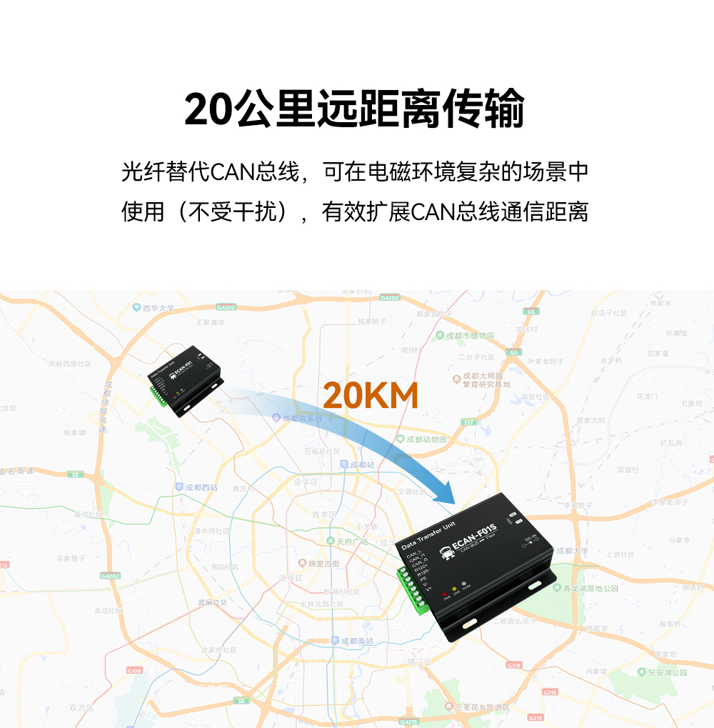 CAN轉(zhuǎn)光纖通信設(shè)備2