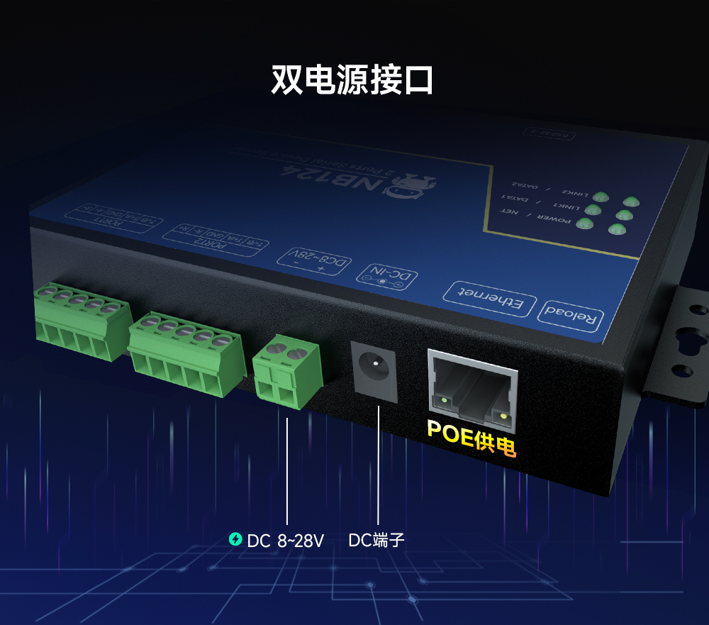 工業(yè)級2路串口服務器_ (5)