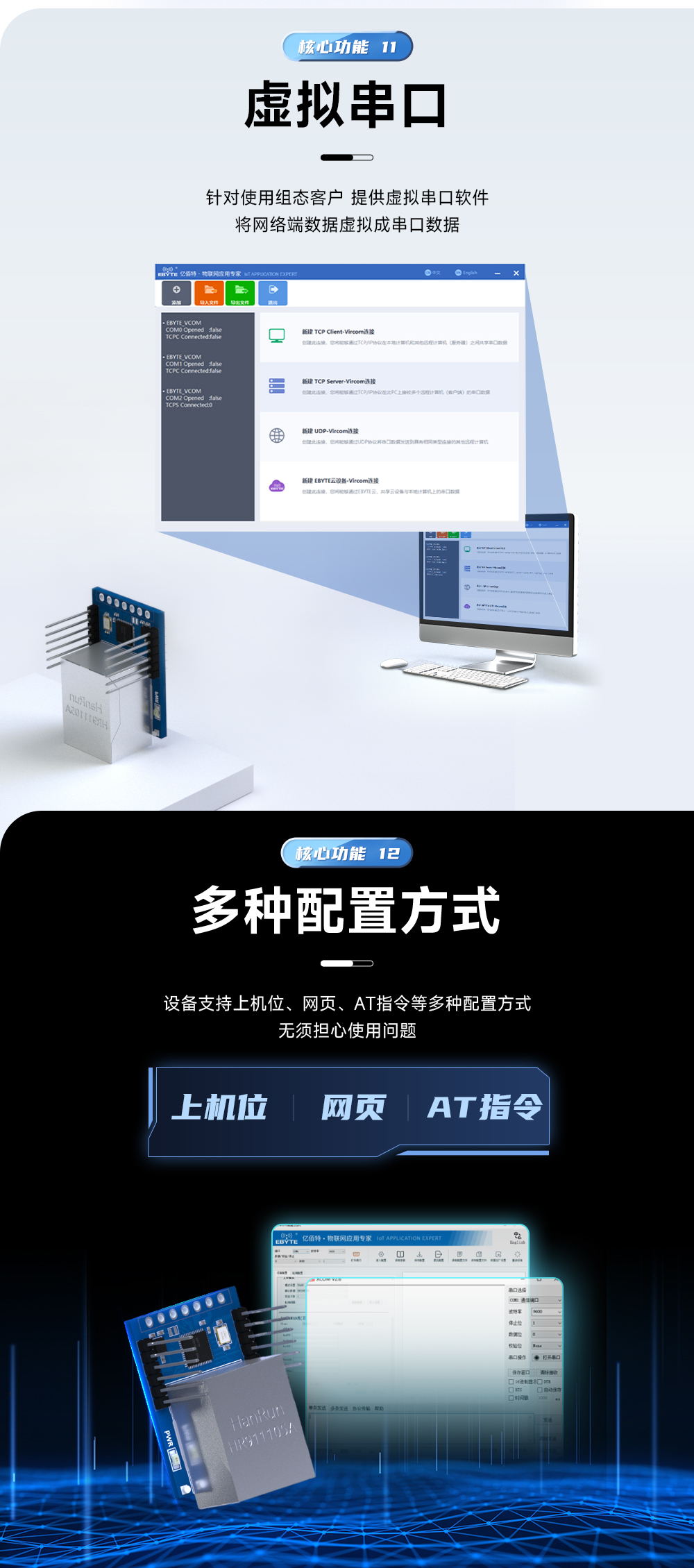 串口轉(zhuǎn)以太網(wǎng)模塊NT1_08
