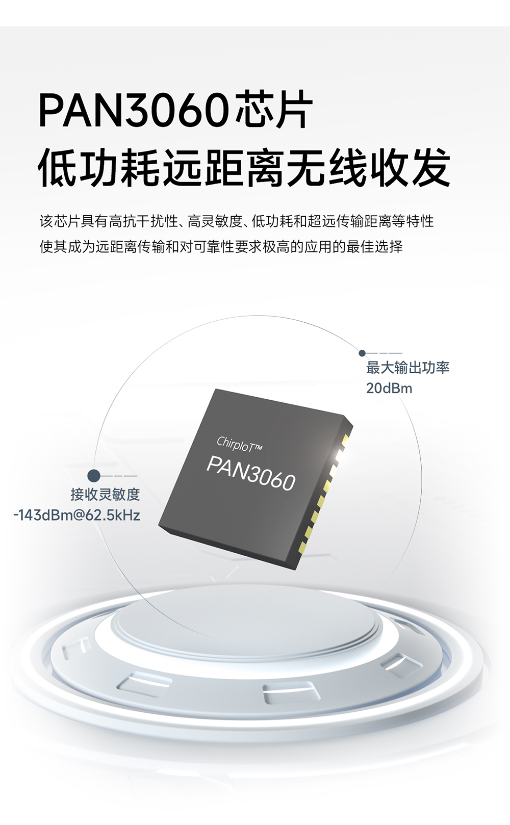 E290-900T20S磐啟微PAN3060芯片無(wú)線模塊 (4)