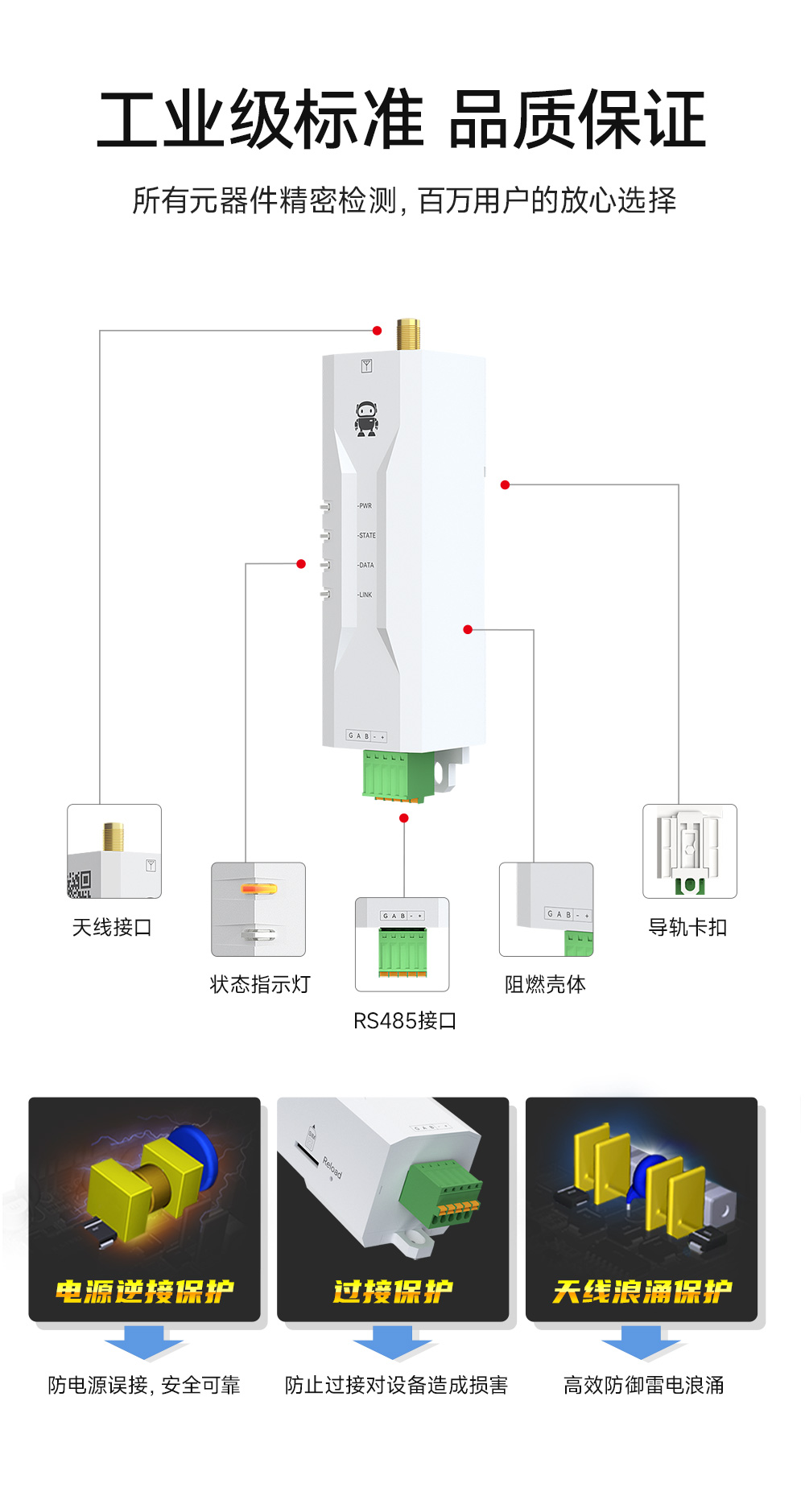 E840-DTU(TCEC05-485) 云數(shù)傳電臺(tái) (8)