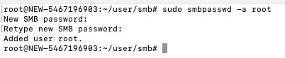 5在Linux服務(wù)器設(shè)置SMB共享教程