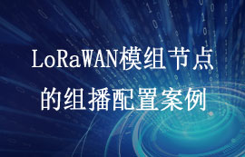 E78系列LoRaWAN模組節(jié)點模塊的組播配置案例