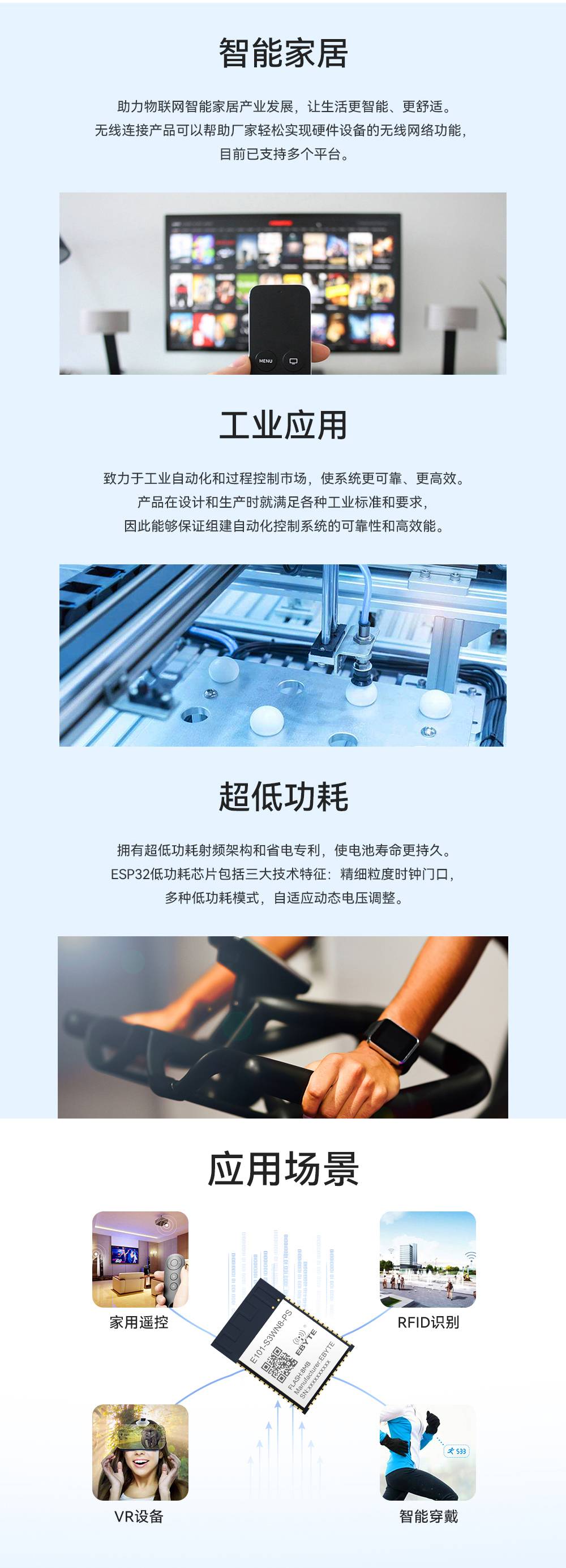 E101-S3WN8-PS 雙核藍牙WiFi模塊 02