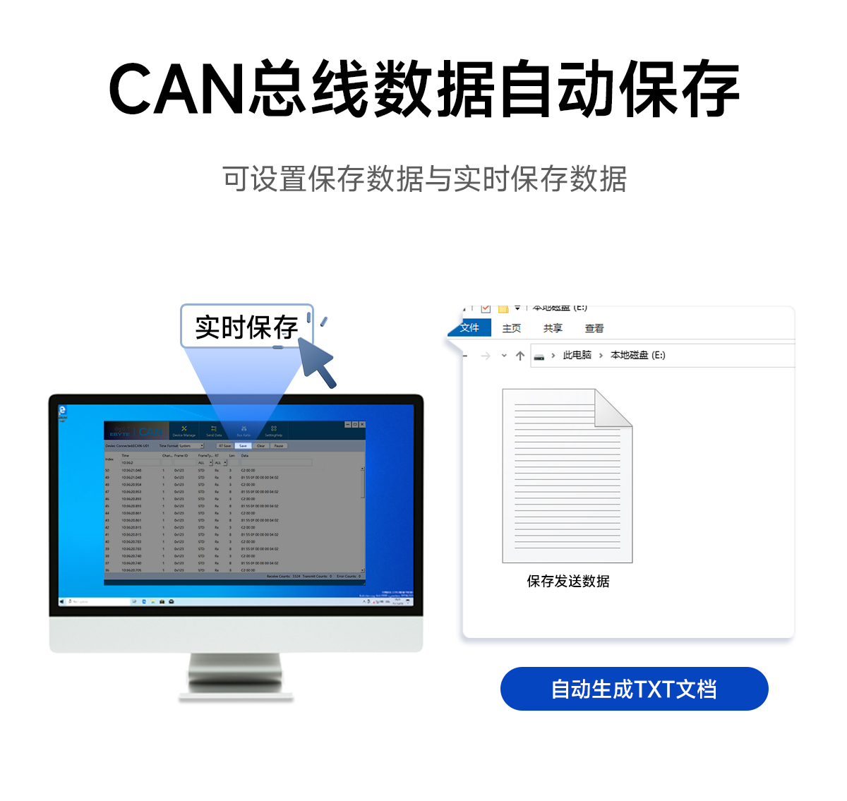 ECAN-U01MS 非隔離型CAN-bus總線分析儀 (6)