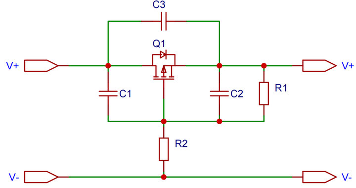 5 PMOS管防反接電路